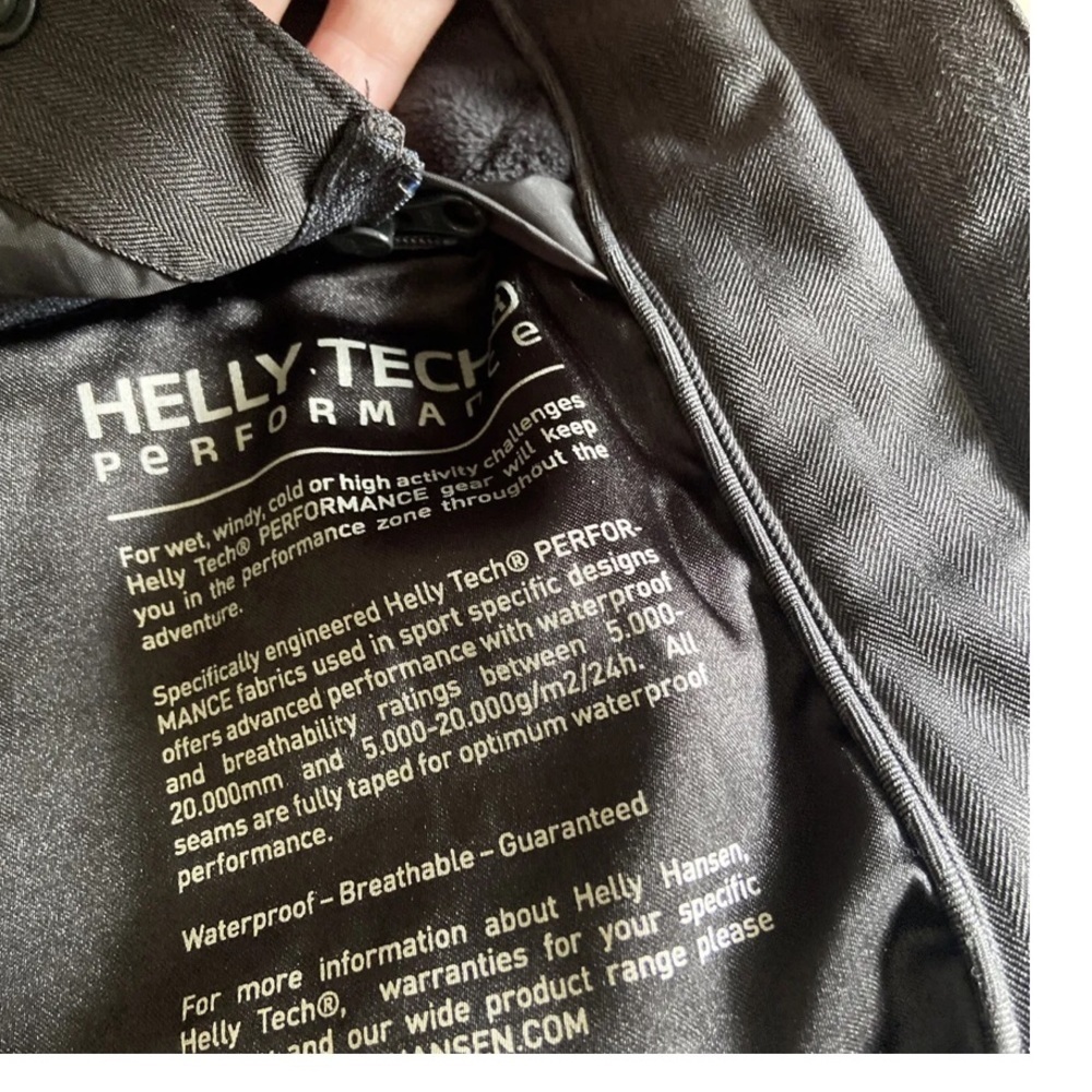 HellyHansen Blanchette Tech Performance SzS Grey WinterParka DoubleCollar NWOT​ - Picture 14 of 15